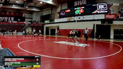 285 lbs Cons. Semi - Daulton Mayer, Bellarmine vs Jacob Christensen, Northern Illinois