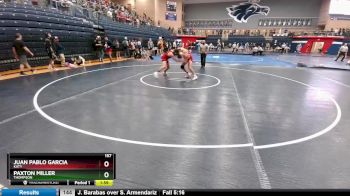 157 lbs Quarterfinal - Paxton Miller, Thompson vs Juan Pablo Garcia, Katy