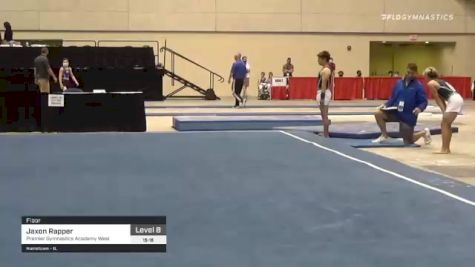 Jaxon Rapper - Floor, Premier Gymnastics Academy West - 2021 USA Gymnastics Development Program National Championships