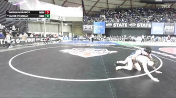 Boys 3A 138 lbs Cons. Round 6 - Barish Muradov, Kent Meridian vs Jacob Vogtman, Kennewick