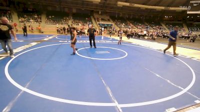 100 lbs Consi Of 8 #1 - Jesse Henson, Berryhill Wrestling Club vs Jack Bovos, Salina Wrestling Club