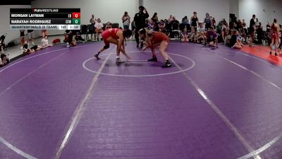 125 lbs Quarterfinals (8 Team) - Morgan Layman, EsteBuilt vs Narayah Rodriguez, CTWHALE