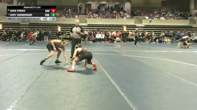 133 Championship Bracket Champ. Round 3 - Jake Freed, Grand Rapids vs Joey Enzminger, Bismarck Legacy