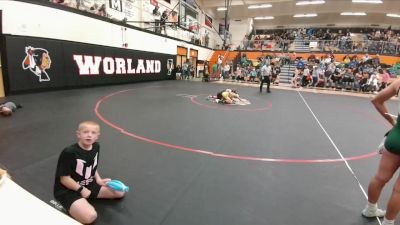 77 lbs Semifinal - Rhett Goolsbey, Powell Middle School vs Aksel Polson, Thermopolis Middle School