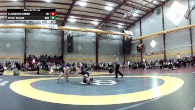 165 lbs Cons. Round 3 - Augustus Smith, Central Arkansas Christian vs Noah Evans, Moeller
