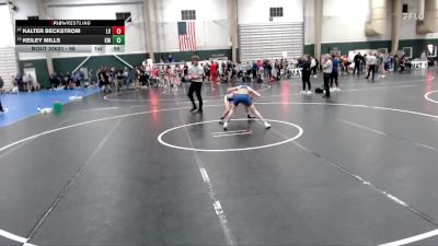 98 lbs Cons. Round 3 - Kalter Beckstrom, Logan View vs Keiley Mills, Kearney Matcats