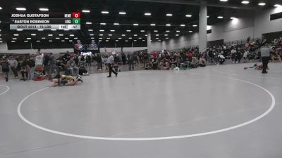 78 lbs Cons. Sub-quarters - Joshua Gustafson, New Mexico vs Easton Robinson, Legends Of Gold Las Vegas
