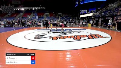 105 lbs Round Of 64 - Kimani Glasper, IL vs KyLee Smith, OK