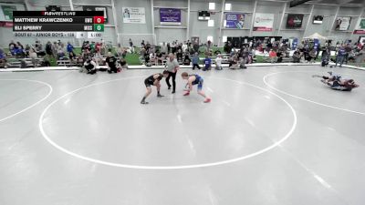 Junior Boys - 144 lbs Champ. Round 1 - Alec Fraser, Camas Wrestling Club vs Lorenzo Gallegos, SJF/HAC