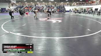 174 lbs Cons. Semi - Tavious Holsey, Southern Illinois RTC vs Mohamed Tarek Abdelhady, Indian Hill Community College