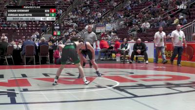 127 lbs First Round - Logan Stewart, Reynolds vs Jordan Manyette, Trinity*