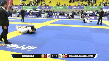 Reinaldo Carlos De Souza Quintes vs Damiano Grillo 2025 Brasileiro Jiu-Jitsu IBJJF
