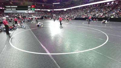 157 lbs Semis - Gavin Tritz, Assumption/Pacelli vs Gabe Gerber, Ladysmith