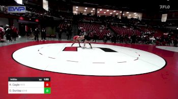 140 lbs Rr Rnd 1 - Rowan Cagle, Poteau High School Girls vs Olivia Dunlap, Garden City Ks