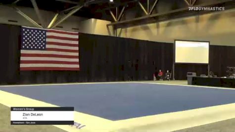 Zian DeLeon - Women's Group, ATA - 2021 USA Gymnastics Championships