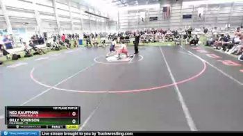 120 lbs Placement Matches (8 Team) - Ned Kauffman, Pennsylvania Blue vs Billy Townson, California