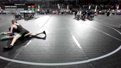 120 lbs Consi Of 8 #1 - Dante Glynos, Edge Wrestling vs Christopher Carbone, Brick Wrestling Club