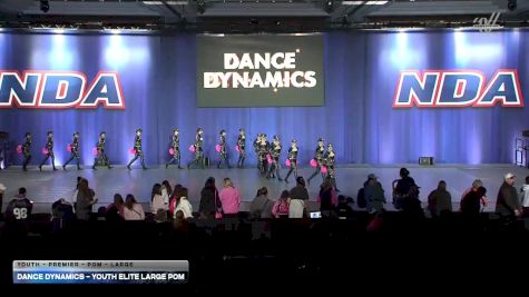 Dance Dynamics - Youth Elite Large Pom [2026 Youth - Premier - Pom - Large] 2026 NDA All-Star National Championship