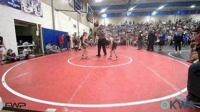 75 lbs Rr Rnd 2 - Jude Rivers, Barnsdall Youth Wrestling vs Ryett Rinn, Broken Arrow Wrestling Club