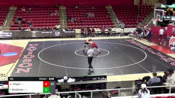 165 lbs Finals (2 Team) - Ian McGehee, Davidson vs James Hogan, Lock Haven