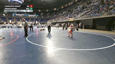 45 lbs Consy 4 - Charolette Aungst, Pine Grove vs Raegan Haight, Warren