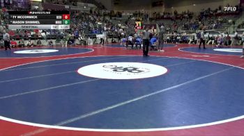 5A 138 lbs Semifinal - Ty Mccormick, Beebe vs Mason Shimmel, Mountain Home