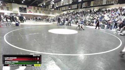 144 lbs Cons. Round 4 - Lum Hasani, Birmingham vs Steele Mahdi, Murrieta Mesa