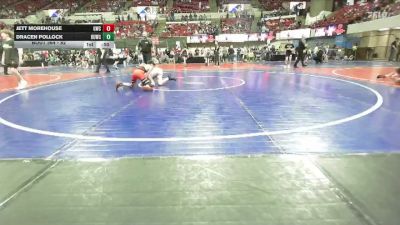 82 lbs 2nd Place Match - Dracen Pollock, Eastside United vs Jett Morehouse, Glasgow Wrestling Club