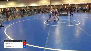 182 lbs Consolation - Bowman Altizer, Virginia vs Joseph Nicolosi, Florida