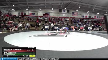 149 lbs Champ. Round 2 - Brandon Seawright, Limestone vs Dylan Brown, Central Oklahoma