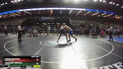 285 2A Semifinal - Carmine Morton, Gaither vs Jaxon Newton, Charlotte Hs