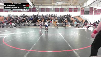 185 lbs Final - Kaleigh Fuller, Montachusett vs Hillary MacDonald, Lawrence