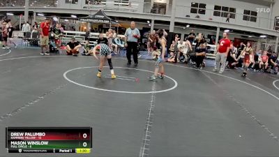 68 lbs Placement (4 Team) - Drew Palumbo, Hammers Yellow vs Mason Winslow, Full Circle