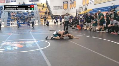 150 lbs Quarterfinals (8 Team) - CHASE PLATTNER, Palm Harbor University vs Massimiliano Pellicano, Venice