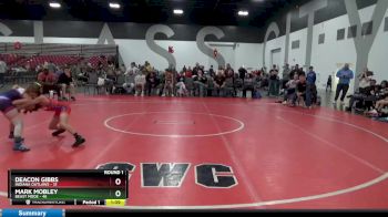 70 lbs Round 1 (8 Team) - Mark Mobley, Beast Mode vs Deacon Gibbs, Indiana Outlaws