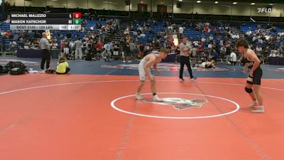 126 lbs Round Of 64 - Michael Malizzio, IL vs Mason Katschor, MI