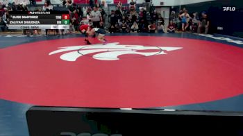 105 lbs Cons. Semi - Zaliyah Siguenza, River Ridge vs Elise Martinez, Tenino (Girls)