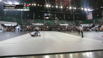 1A-4A 132 Quarterfinal - Lyric Brown, White Plains vs Jaxson Steele, Wilson