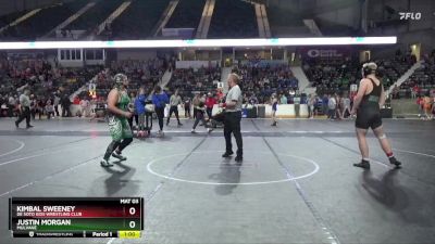 250 lbs Cons. Round 2 - Kimbal Sweeney, De Soto Kids Wrestling Club vs Justin Morgan, Mulvane