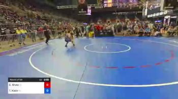 120 lbs Round Of 64 - Caleb Shaw, Idaho vs Tyler Klein, Wisconsin