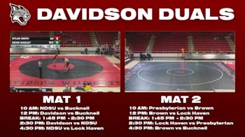 197 lbs Round 3 - Devin Wasley, North Dakota State vs Dylan Smith, Davidson