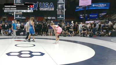 157 lbs Cons. Sub-rd Of 64 - Parker Quinn, New Jersey vs Daniel Woods, Massachusetts