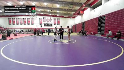 131 lbs Placement (4 Team) - Momina Waseem, Santa Ana College vs Ruby Contreras Martinez, Fresno City College