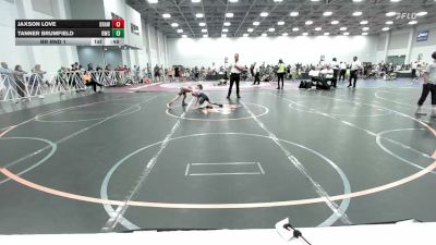 65 lbs Rr Rnd 1 - Jaxson Love, Brawler Elite - EL vs Tanner Brumfield, Reaper Wrestling Club - EL