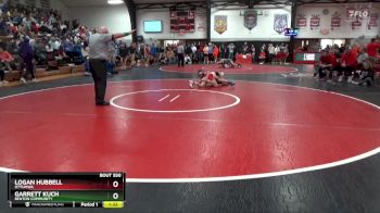 106 lbs Cons. Round 1 - Garrett Kuch, Benton Community vs Logan Hubbell, Ottumwa