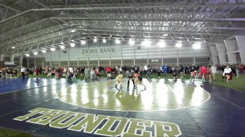 110 lbs Cons. Round 2 - Breanna Young, Logan vs Livia Meeds, Bear River