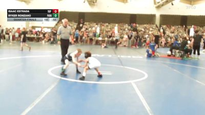 48-B lbs Quarterfinal - Isaac Estrada, Top Rank Hammers vs Ryker Ronzano, Parkland