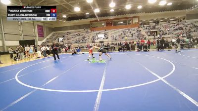 62 kg Cons. Sub-semis - Hanna Errthum, USOPTC Women's Resident Freestyle Program vs Ruby Julien-Newsom, Tornado Wrestling Club