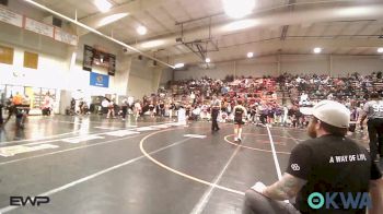 92 lbs Semifinal - Jaxsyn Gibson, Keystone Kids Wrestling Club vs Daxton Stewart, Vian Wrestling Club