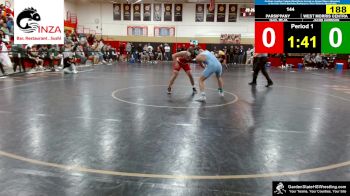 144 lbs Quarterfinal - Jacob Harrison, West Morris Central vs Isael Mejia, Parsippany